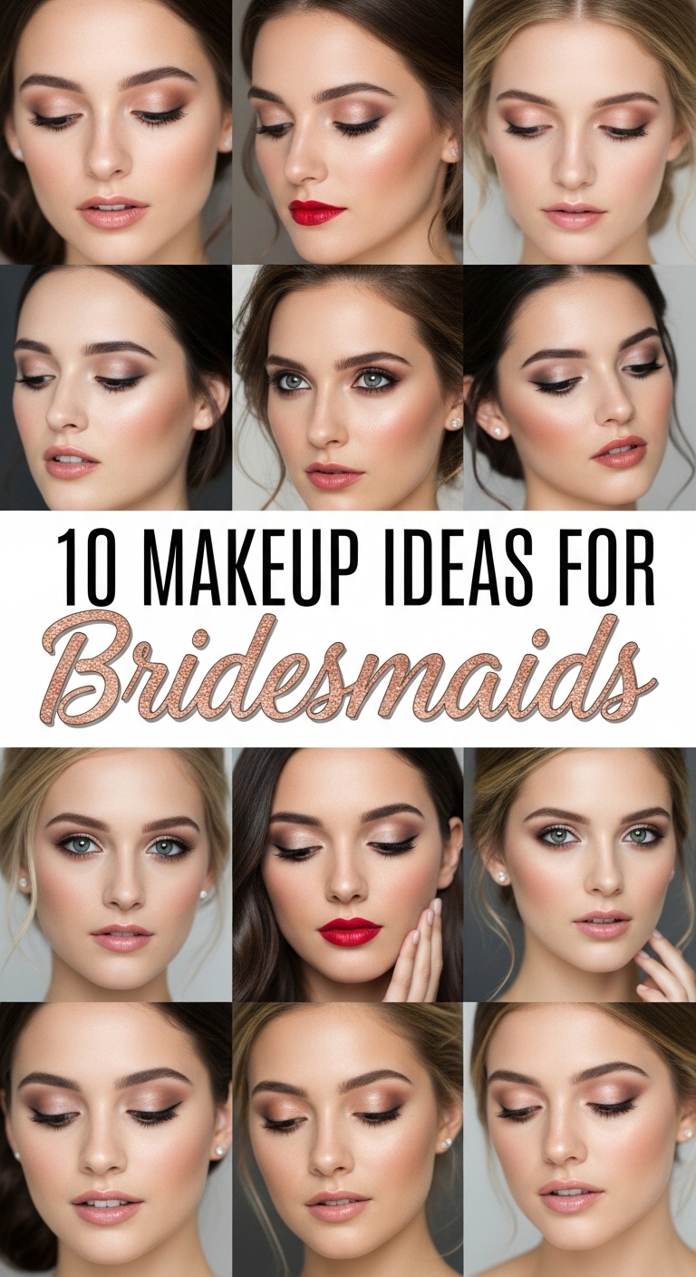 10 Makeup Ideas for Bridesmaids