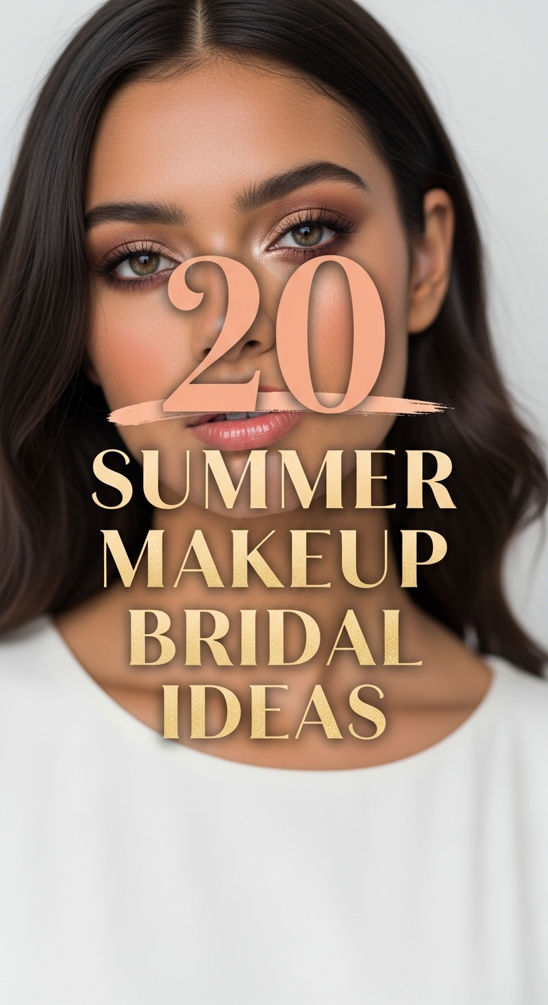 20 Summer Makeup Bridal ideas