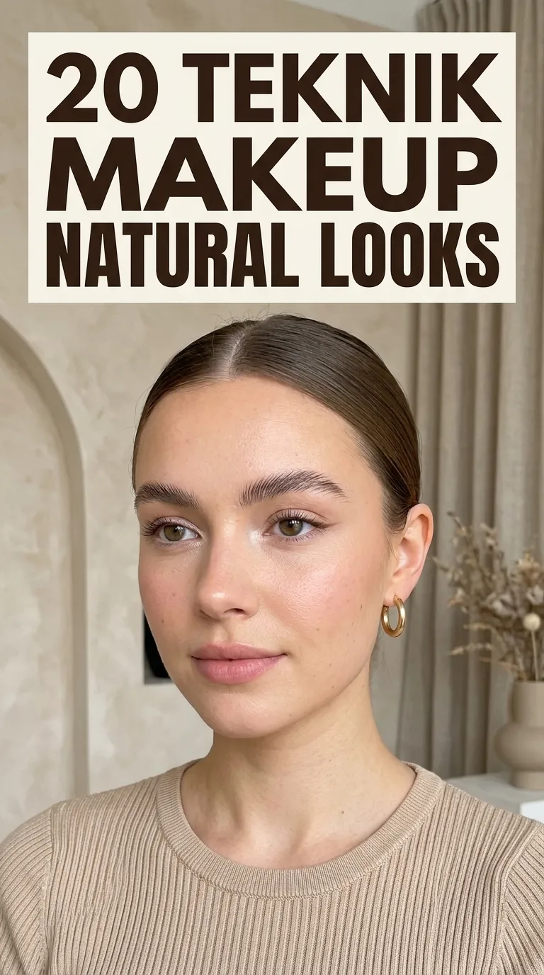 20 Teknik Makeup Natural Ideas