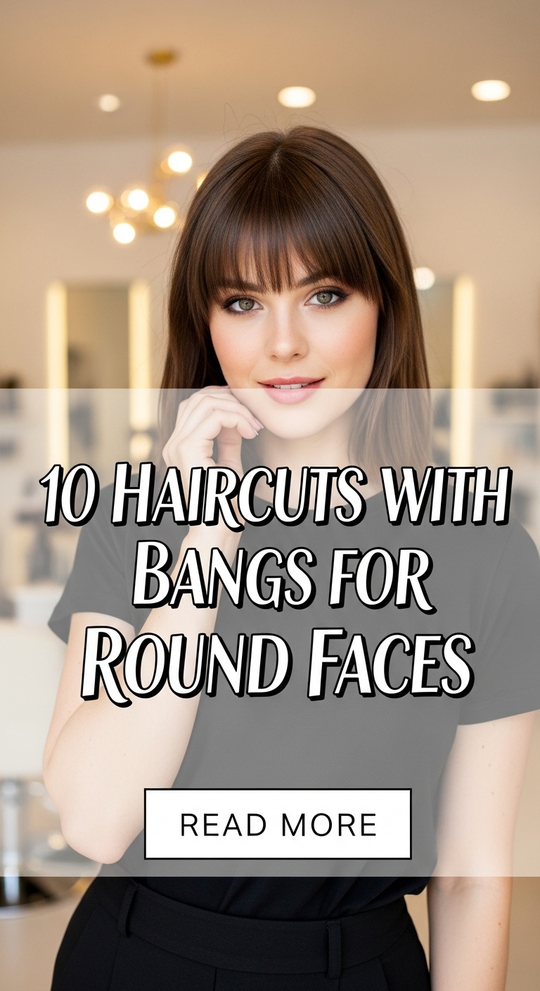10 haircut with bangs round face