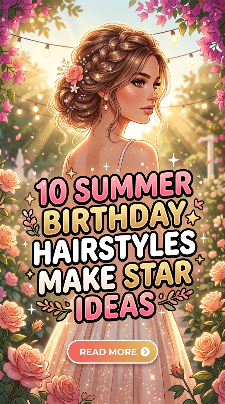 10 Summer Birthday Hairstyles Make Star Ideas