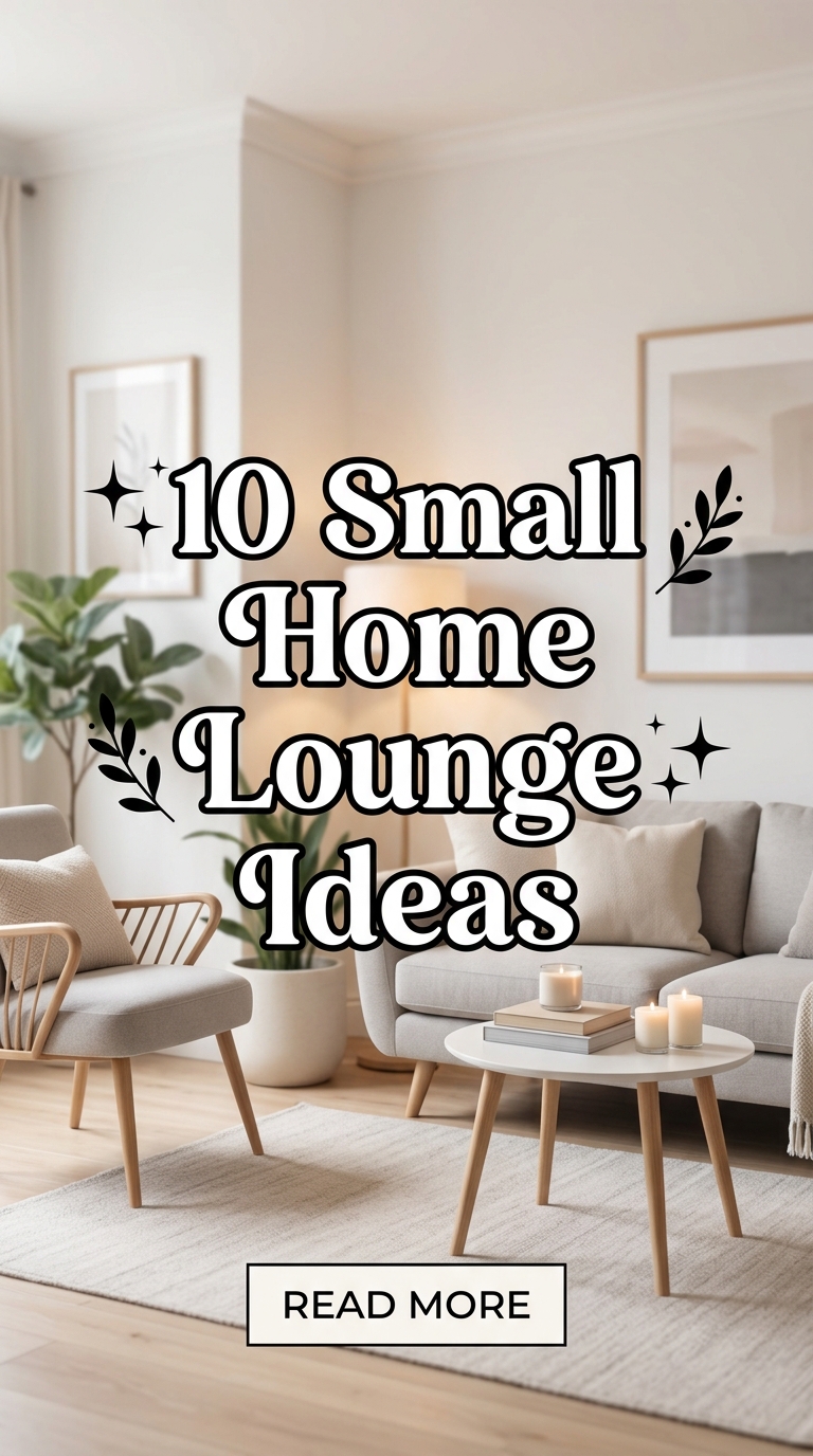 10 Small Home Lounge Ideas