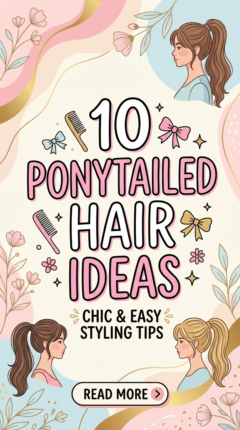 10 Pony Tailed Hair Ideas
